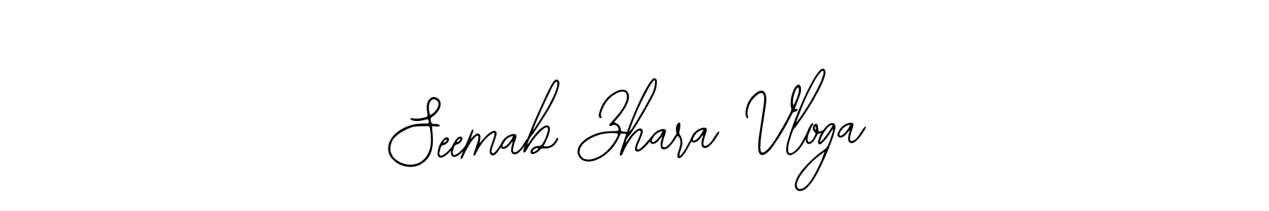 if you are searching for the best signature style for your name Seemab Zhara Vloga. so please give up your signature search. here we have designed multiple signature styles  using Bearetta-2O07w. Seemab Zhara Vloga signature style 12 images and pictures png