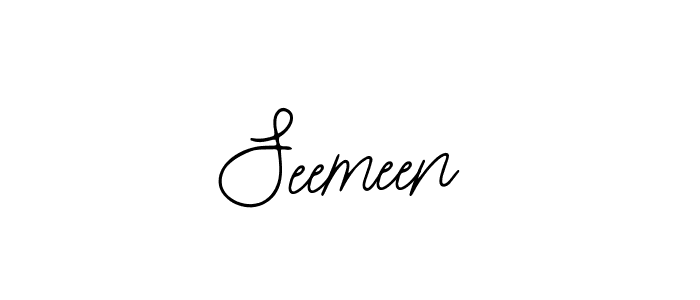Similarly Bearetta-2O07w is the best handwritten signature design. Signature creator online .You can use it as an online autograph creator for name Seemeen. Seemeen signature style 12 images and pictures png