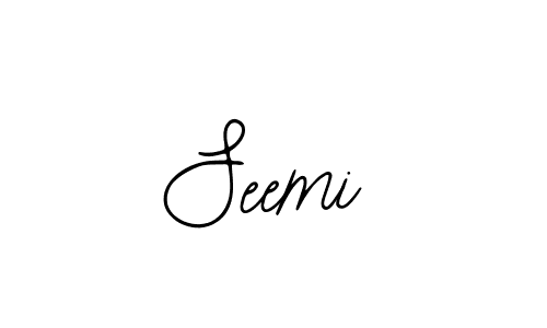 You should practise on your own different ways (Bearetta-2O07w) to write your name (Seemi) in signature. don't let someone else do it for you. Seemi signature style 12 images and pictures png