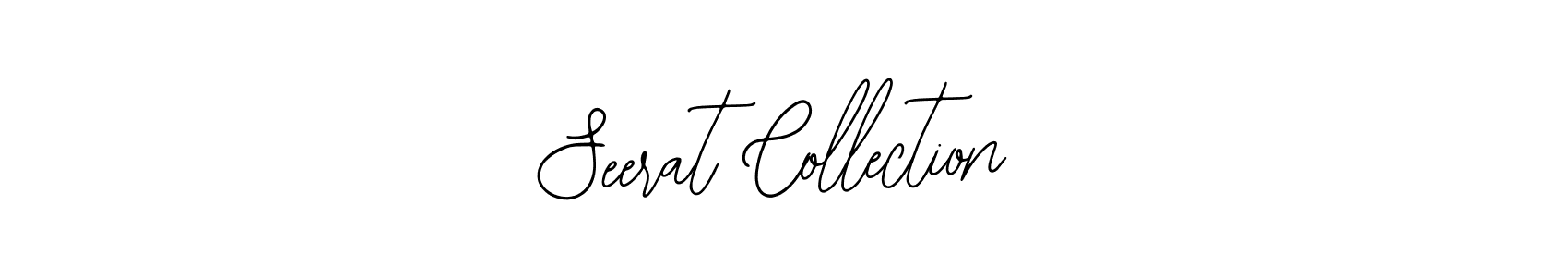 Similarly Bearetta-2O07w is the best handwritten signature design. Signature creator online .You can use it as an online autograph creator for name Seerat Collection. Seerat Collection signature style 12 images and pictures png