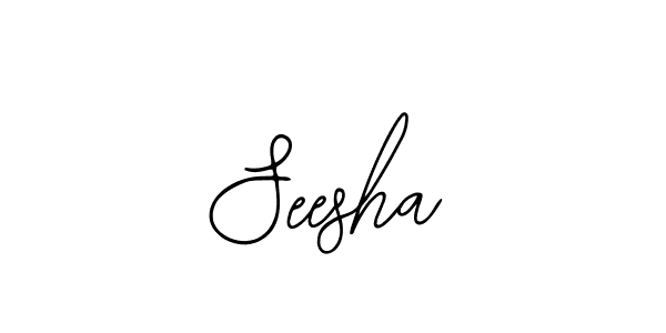 You should practise on your own different ways (Bearetta-2O07w) to write your name (Seesha) in signature. don't let someone else do it for you. Seesha signature style 12 images and pictures png