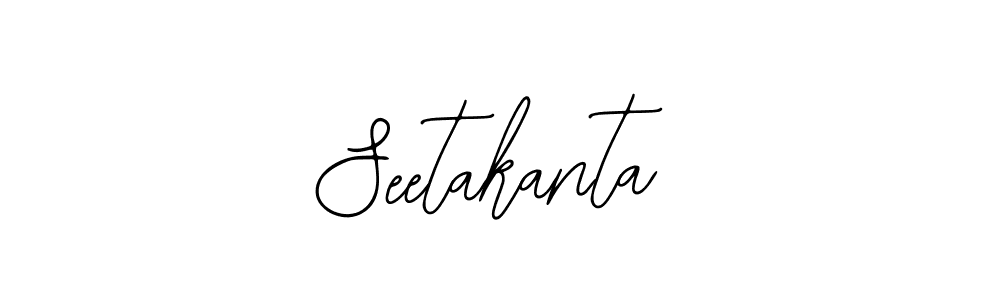 Similarly Bearetta-2O07w is the best handwritten signature design. Signature creator online .You can use it as an online autograph creator for name Seetakanta. Seetakanta signature style 12 images and pictures png