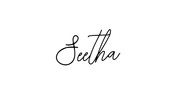 How to make Seetha signature? Bearetta-2O07w is a professional autograph style. Create handwritten signature for Seetha name. Seetha signature style 12 images and pictures png