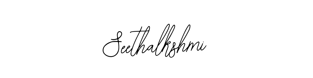 Create a beautiful signature design for name Seethalkshmi. With this signature (Bearetta-2O07w) fonts, you can make a handwritten signature for free. Seethalkshmi signature style 12 images and pictures png