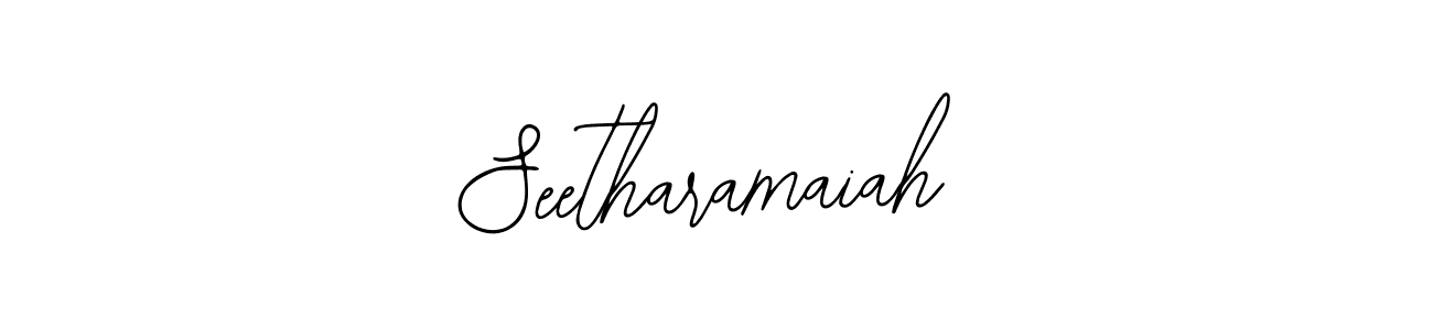 Seetharamaiah stylish signature style. Best Handwritten Sign (Bearetta-2O07w) for my name. Handwritten Signature Collection Ideas for my name Seetharamaiah. Seetharamaiah signature style 12 images and pictures png