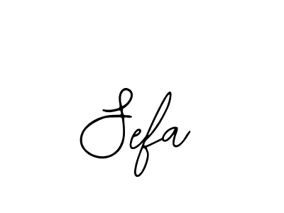 Use a signature maker to create a handwritten signature online. With this signature software, you can design (Bearetta-2O07w) your own signature for name Sefa. Sefa signature style 12 images and pictures png