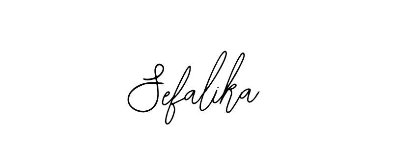 You should practise on your own different ways (Bearetta-2O07w) to write your name (Sefalika) in signature. don't let someone else do it for you. Sefalika signature style 12 images and pictures png