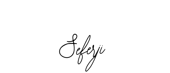 Seferji stylish signature style. Best Handwritten Sign (Bearetta-2O07w) for my name. Handwritten Signature Collection Ideas for my name Seferji. Seferji signature style 12 images and pictures png