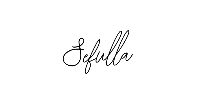 if you are searching for the best signature style for your name Sefulla. so please give up your signature search. here we have designed multiple signature styles  using Bearetta-2O07w. Sefulla signature style 12 images and pictures png