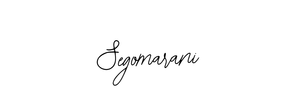 How to make Segomarani signature? Bearetta-2O07w is a professional autograph style. Create handwritten signature for Segomarani name. Segomarani signature style 12 images and pictures png