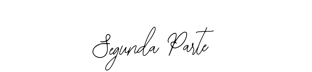 The best way (Bearetta-2O07w) to make a short signature is to pick only two or three words in your name. The name Segunda Parte include a total of six letters. For converting this name. Segunda Parte signature style 12 images and pictures png