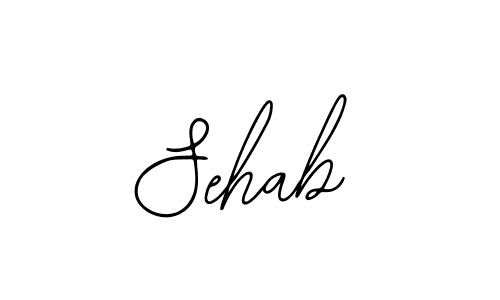 How to Draw Sehab signature style? Bearetta-2O07w is a latest design signature styles for name Sehab. Sehab signature style 12 images and pictures png