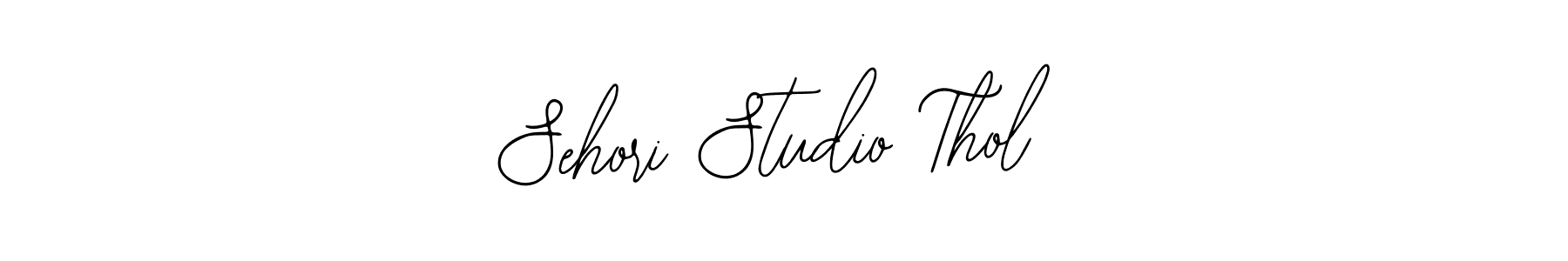 Design your own signature with our free online signature maker. With this signature software, you can create a handwritten (Bearetta-2O07w) signature for name Sehori Studio Thol. Sehori Studio Thol signature style 12 images and pictures png