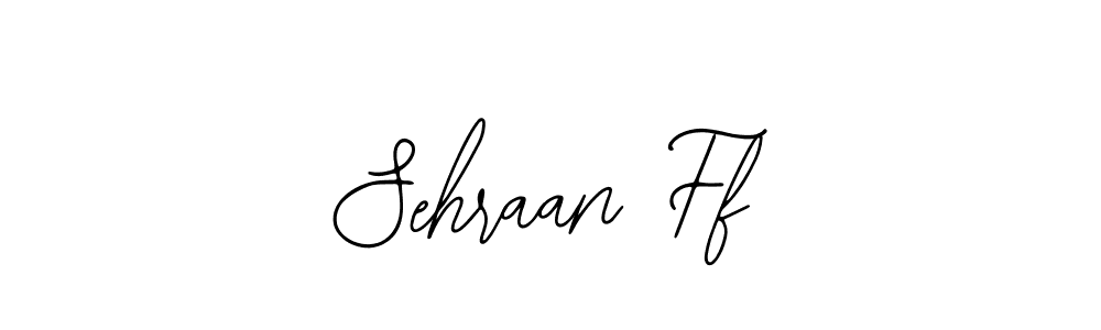 Design your own signature with our free online signature maker. With this signature software, you can create a handwritten (Bearetta-2O07w) signature for name Sehraan Ff. Sehraan Ff signature style 12 images and pictures png