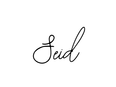 Seid stylish signature style. Best Handwritten Sign (Bearetta-2O07w) for my name. Handwritten Signature Collection Ideas for my name Seid. Seid signature style 12 images and pictures png