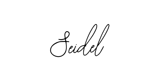 Make a beautiful signature design for name Seidel. With this signature (Bearetta-2O07w) style, you can create a handwritten signature for free. Seidel signature style 12 images and pictures png