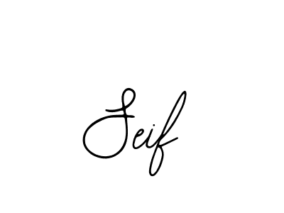 You should practise on your own different ways (Bearetta-2O07w) to write your name (Seif) in signature. don't let someone else do it for you. Seif signature style 12 images and pictures png