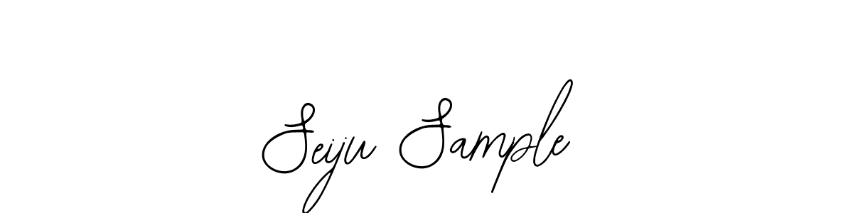 You should practise on your own different ways (Bearetta-2O07w) to write your name (Seiju Sample) in signature. don't let someone else do it for you. Seiju Sample signature style 12 images and pictures png