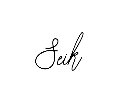Bearetta-2O07w is a professional signature style that is perfect for those who want to add a touch of class to their signature. It is also a great choice for those who want to make their signature more unique. Get Seik name to fancy signature for free. Seik signature style 12 images and pictures png