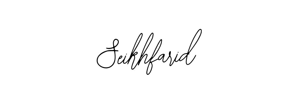 It looks lik you need a new signature style for name Seikhfarid. Design unique handwritten (Bearetta-2O07w) signature with our free signature maker in just a few clicks. Seikhfarid signature style 12 images and pictures png