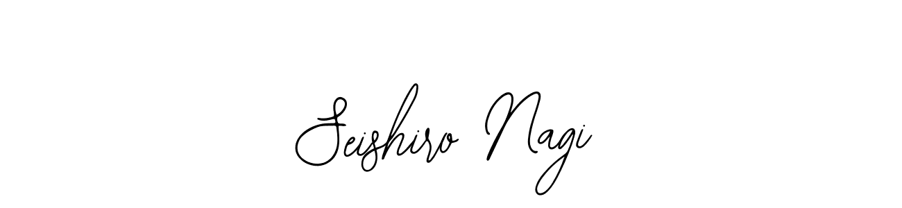 How to make Seishiro Nagi signature? Bearetta-2O07w is a professional autograph style. Create handwritten signature for Seishiro Nagi name. Seishiro Nagi signature style 12 images and pictures png