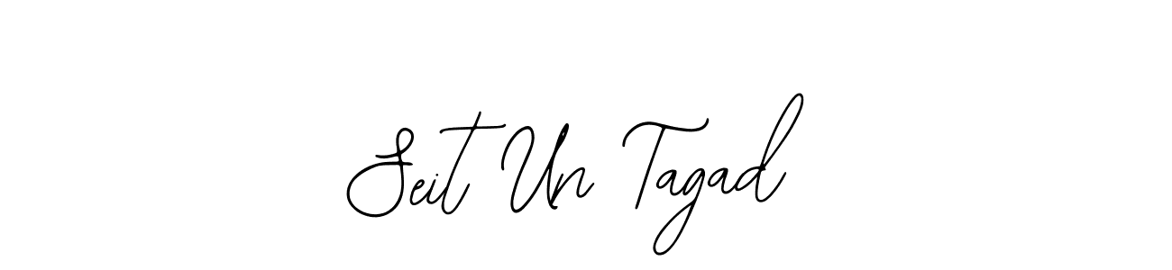 Create a beautiful signature design for name Seit Un Tagad. With this signature (Bearetta-2O07w) fonts, you can make a handwritten signature for free. Seit Un Tagad signature style 12 images and pictures png