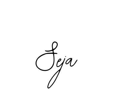 The best way (Bearetta-2O07w) to make a short signature is to pick only two or three words in your name. The name Seja include a total of six letters. For converting this name. Seja signature style 12 images and pictures png
