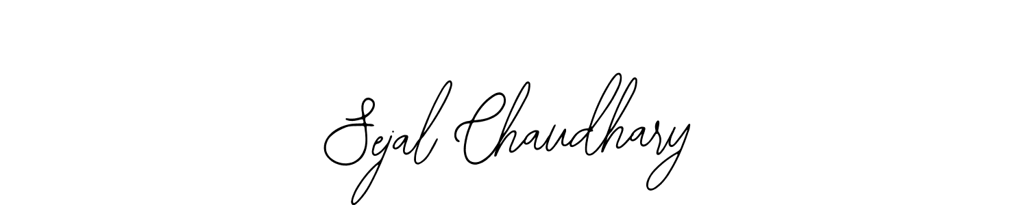 The best way (Bearetta-2O07w) to make a short signature is to pick only two or three words in your name. The name Sejal Chaudhary include a total of six letters. For converting this name. Sejal Chaudhary signature style 12 images and pictures png