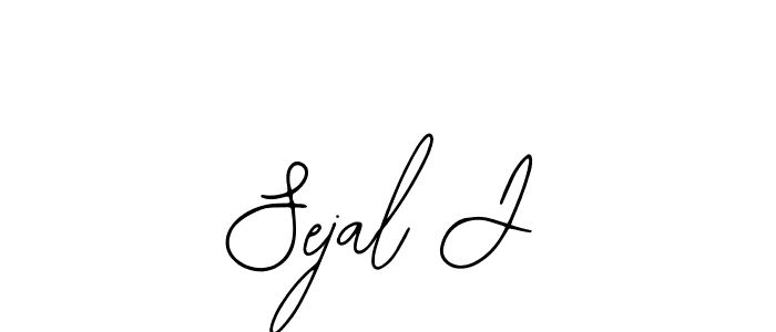 How to Draw Sejal J signature style? Bearetta-2O07w is a latest design signature styles for name Sejal J. Sejal J signature style 12 images and pictures png