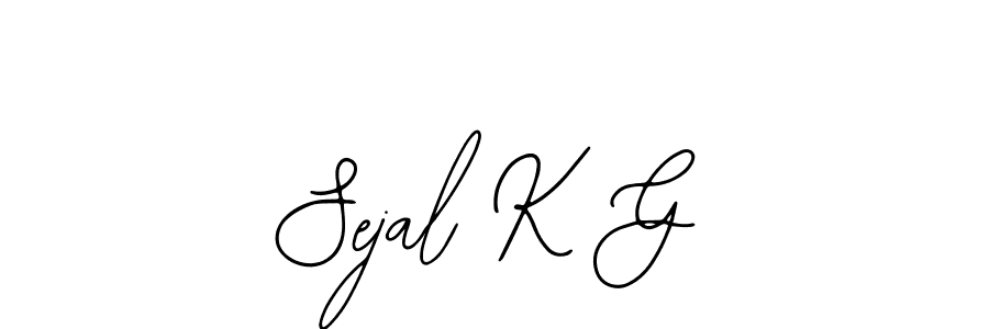 You can use this online signature creator to create a handwritten signature for the name Sejal K G. This is the best online autograph maker. Sejal K G signature style 12 images and pictures png