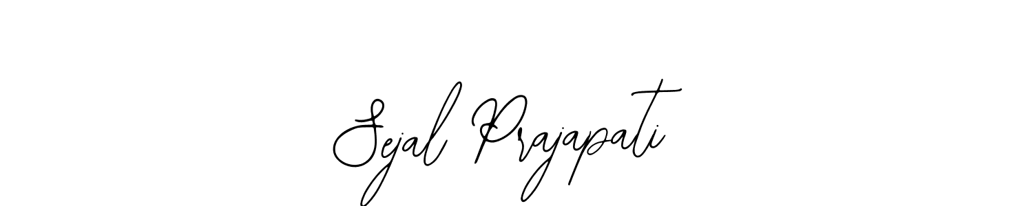 Also You can easily find your signature by using the search form. We will create Sejal Prajapati name handwritten signature images for you free of cost using Bearetta-2O07w sign style. Sejal Prajapati signature style 12 images and pictures png