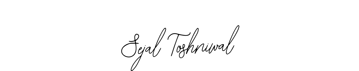 Make a beautiful signature design for name Sejal Toshniwal. With this signature (Bearetta-2O07w) style, you can create a handwritten signature for free. Sejal Toshniwal signature style 12 images and pictures png