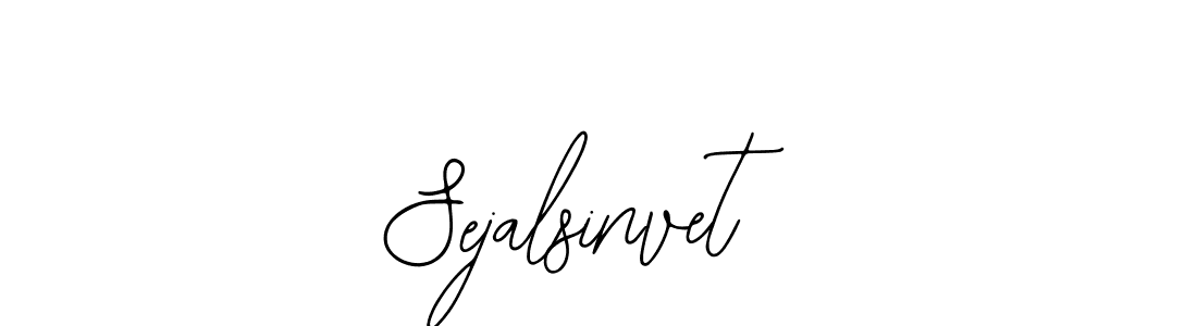 Similarly Bearetta-2O07w is the best handwritten signature design. Signature creator online .You can use it as an online autograph creator for name Sejalsinvet. Sejalsinvet signature style 12 images and pictures png