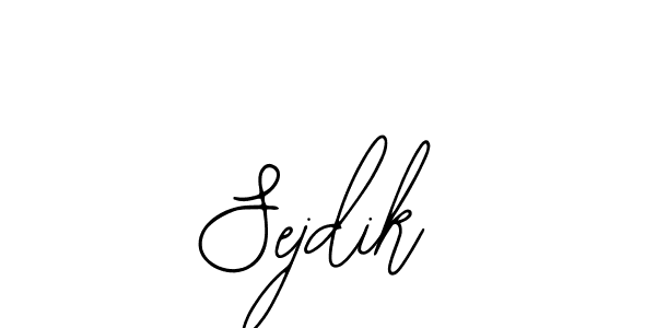 Similarly Bearetta-2O07w is the best handwritten signature design. Signature creator online .You can use it as an online autograph creator for name Sejdik. Sejdik signature style 12 images and pictures png