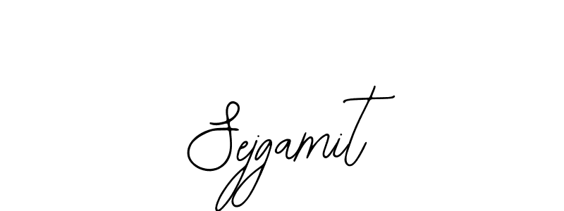 Use a signature maker to create a handwritten signature online. With this signature software, you can design (Bearetta-2O07w) your own signature for name Sejgamit. Sejgamit signature style 12 images and pictures png
