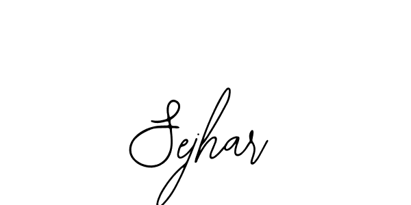 The best way (Bearetta-2O07w) to make a short signature is to pick only two or three words in your name. The name Sejhar include a total of six letters. For converting this name. Sejhar signature style 12 images and pictures png