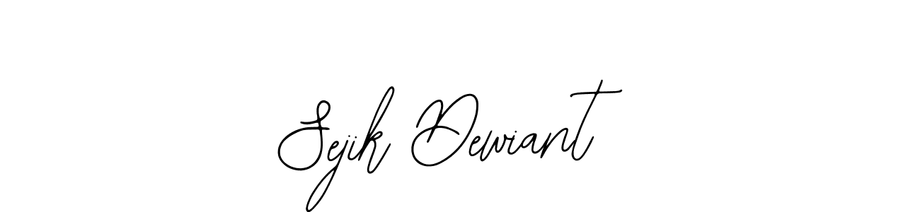 Make a beautiful signature design for name Sejik Dewiant. With this signature (Bearetta-2O07w) style, you can create a handwritten signature for free. Sejik Dewiant signature style 12 images and pictures png