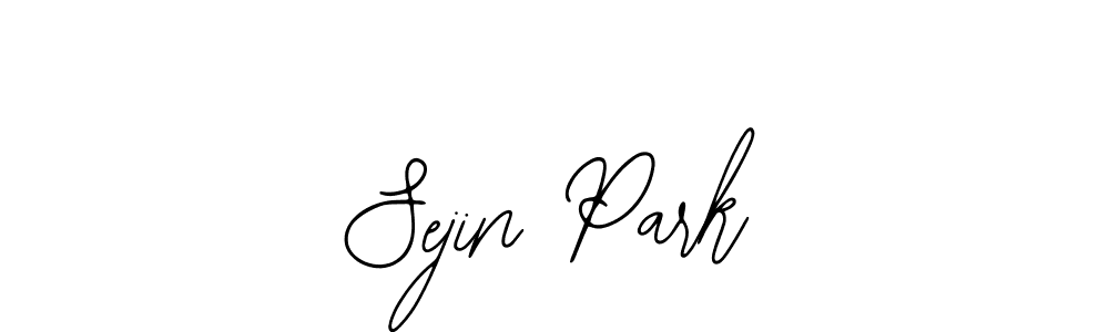 The best way (Bearetta-2O07w) to make a short signature is to pick only two or three words in your name. The name Sejin Park include a total of six letters. For converting this name. Sejin Park signature style 12 images and pictures png