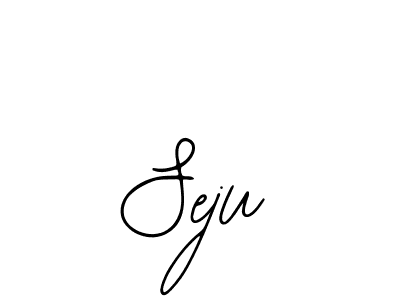 Also You can easily find your signature by using the search form. We will create Seju name handwritten signature images for you free of cost using Bearetta-2O07w sign style. Seju signature style 12 images and pictures png