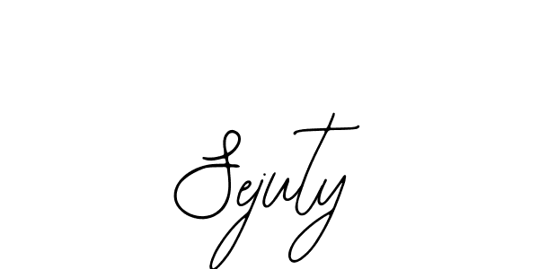 Make a beautiful signature design for name Sejuty. With this signature (Bearetta-2O07w) style, you can create a handwritten signature for free. Sejuty signature style 12 images and pictures png