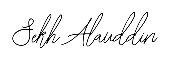The Bearetta-2O07w typeface gives name Sekh Alauddin a refined look. Suitable for certificates, diplomas, and official verification. Sekh Alauddin signature style 12 images and pictures png