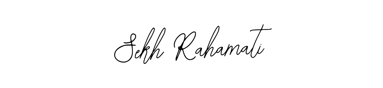 It looks lik you need a new signature style for name Sekh Rahamati. Design unique handwritten (Bearetta-2O07w) signature with our free signature maker in just a few clicks. Sekh Rahamati signature style 12 images and pictures png