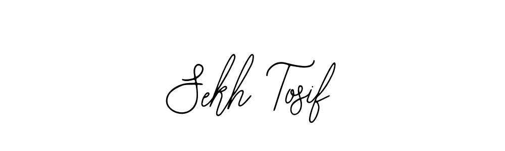 Use a signature maker to create a handwritten signature online. With this signature software, you can design (Bearetta-2O07w) your own signature for name Sekh Tosif. Sekh Tosif signature style 12 images and pictures png
