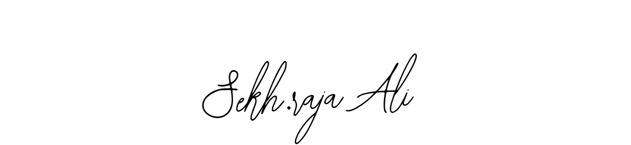 You should practise on your own different ways (Bearetta-2O07w) to write your name (Sekh.raja Ali) in signature. don't let someone else do it for you. Sekh.raja Ali signature style 12 images and pictures png