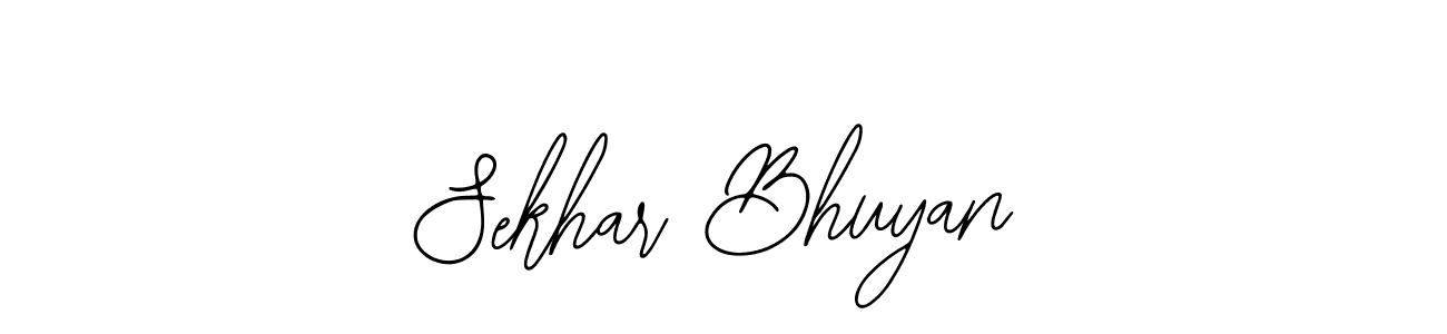 Design your own signature with our free online signature maker. With this signature software, you can create a handwritten (Bearetta-2O07w) signature for name Sekhar Bhuyan. Sekhar Bhuyan signature style 12 images and pictures png