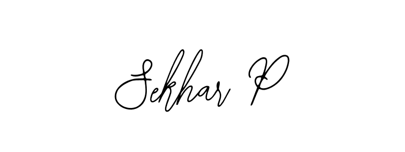 Make a beautiful signature design for name Sekhar P. Use this online signature maker to create a handwritten signature for free. Sekhar P signature style 12 images and pictures png