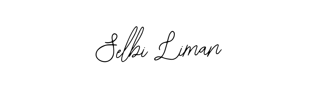 The best way (Bearetta-2O07w) to make a short signature is to pick only two or three words in your name. The name Selbi Liman include a total of six letters. For converting this name. Selbi Liman signature style 12 images and pictures png