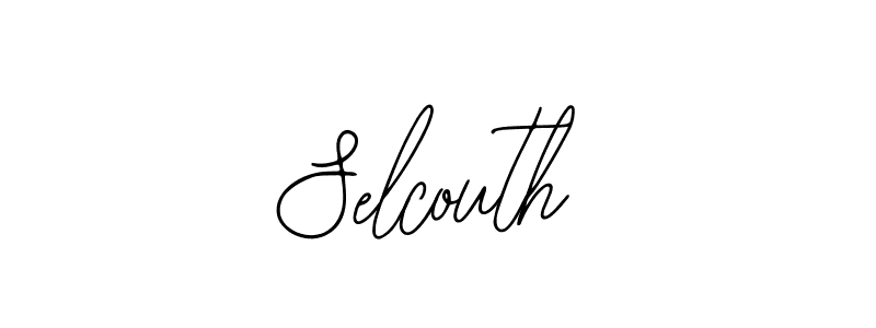 How to make Selcouth name signature. Use Bearetta-2O07w style for creating short signs online. This is the latest handwritten sign. Selcouth signature style 12 images and pictures png