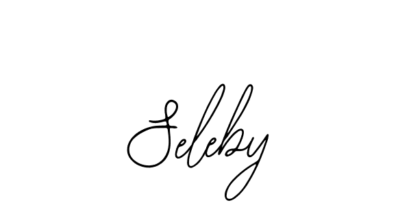 Once you've used our free online signature maker to create your best signature Bearetta-2O07w style, it's time to enjoy all of the benefits that Seleby name signing documents. Seleby signature style 12 images and pictures png