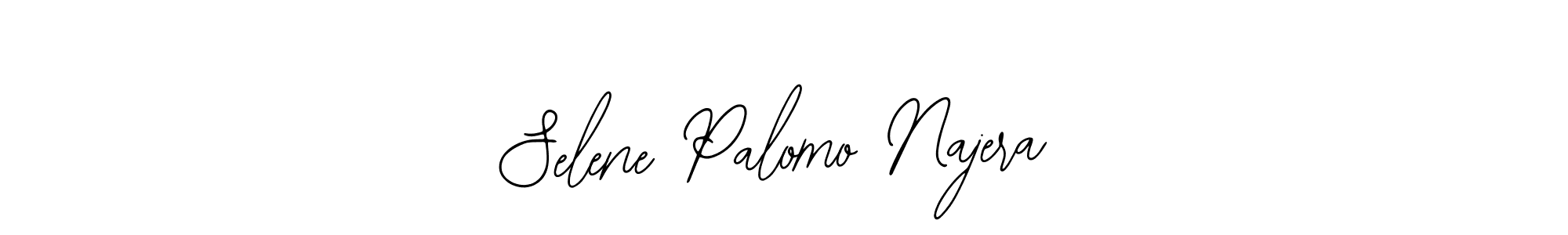 Use a signature maker to create a handwritten signature online. With this signature software, you can design (Bearetta-2O07w) your own signature for name Selene Palomo Najera. Selene Palomo Najera signature style 12 images and pictures png